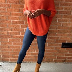 Pumpkin Orange Sweater by Sogi